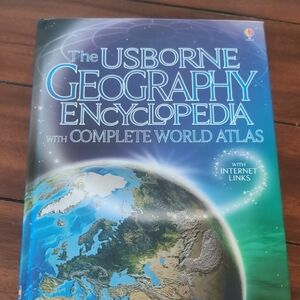 Usborne Geography Encyclopedia with World Atlas